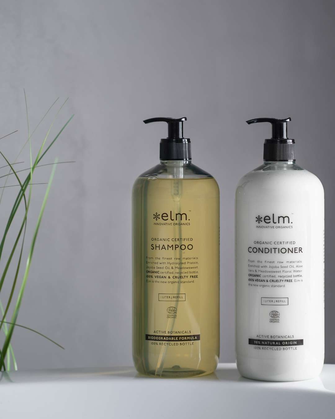 elm organics reuse pumpe til 1l flasker 30kr