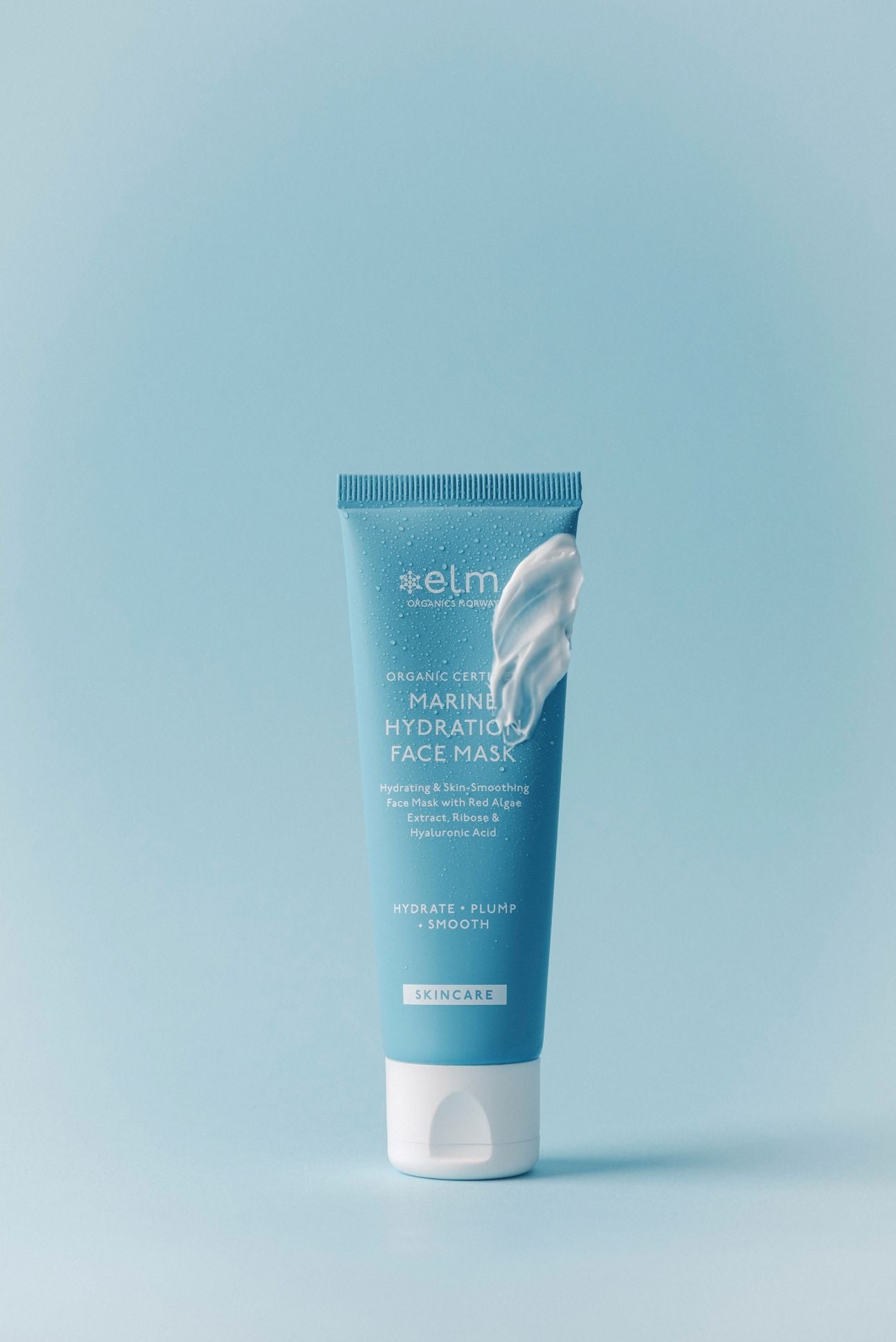 Marine Hydration Face Mask med en dott av masken på tuben