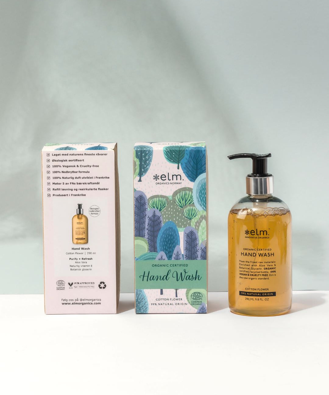 Økologisk håndsåpe fra Elm Organics100% nedbrytbar 290ml